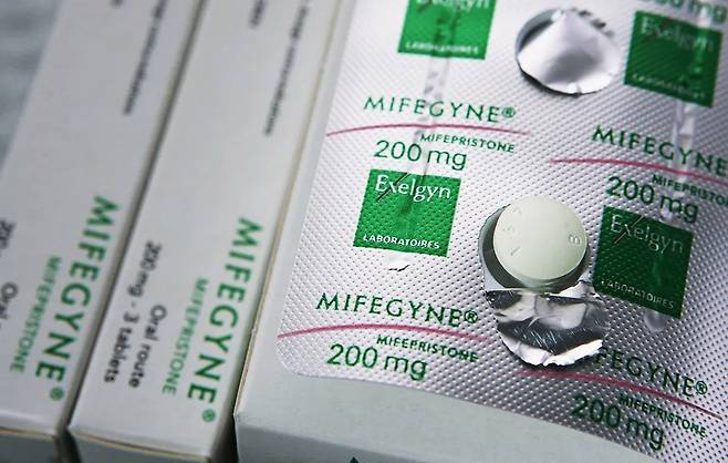 먹는 임신중단약 미프진. 게티이미지