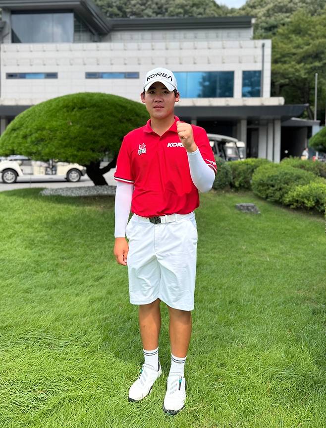 제71회 허정구배 한국아마추어골프선수권대회 우승에 도전하는 국가대표 안성현. 임정우 기자