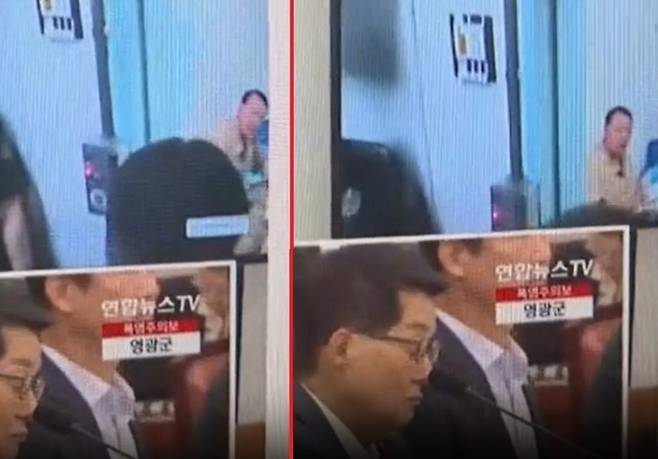 ‘윤석열 전 대통령 구치소 영상’이라며 온라인 상에 유포된 영상.[사진 = 온라인 커뮤니티 캡처]