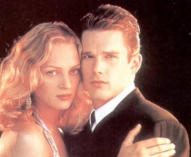 우마 서먼, 에단 호크. 사진|영화 ‘가타카’ 스틸컷