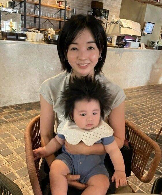 심형탁 아내 사야와 아들 하루/사야 인스타그램