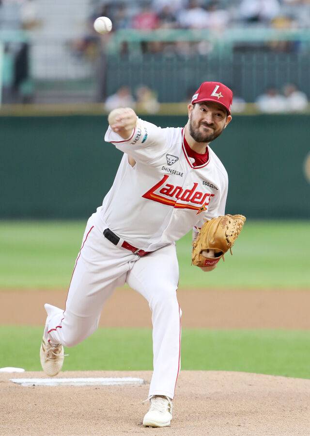 SSG 랜더스 드류 앤더슨./SSG 랜더스