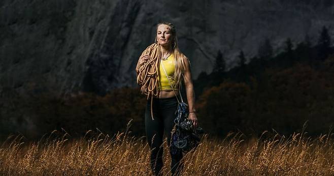 [울산=뉴시스] 구미현 기자 = 울산울주세계산악영화제 개막작 'Girl Climber' (사진=영화제 제공) 2025.09.02. photo@newsis.com *재판매 및 DB 금지