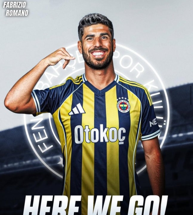 페네르바체로 이적하는 마르코 아센시오. 로마노 SNS