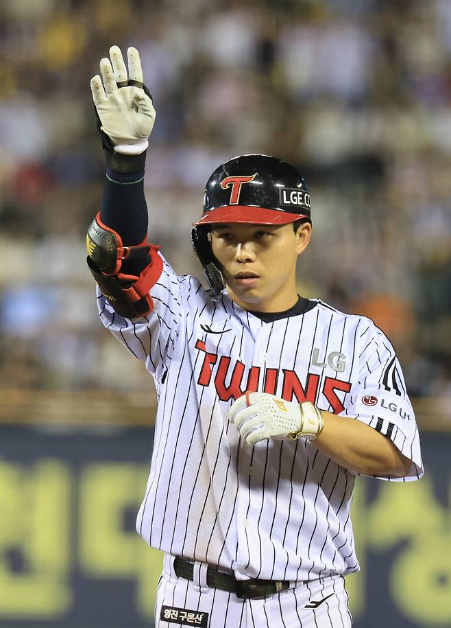 LG 문성주. 연합뉴스