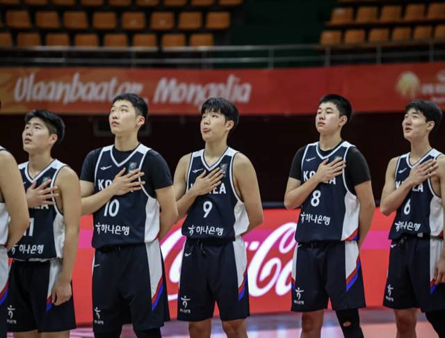 한국 16세 이하 남자 농구 대표팀. /사진=FIBA 홈페이지