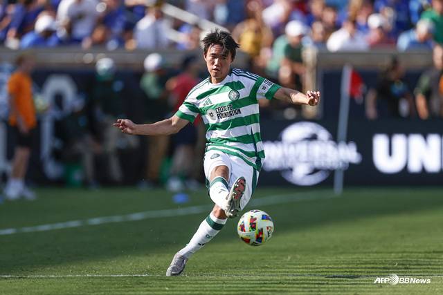 셀틱FC 양현준. /AFPBBNews=뉴스1