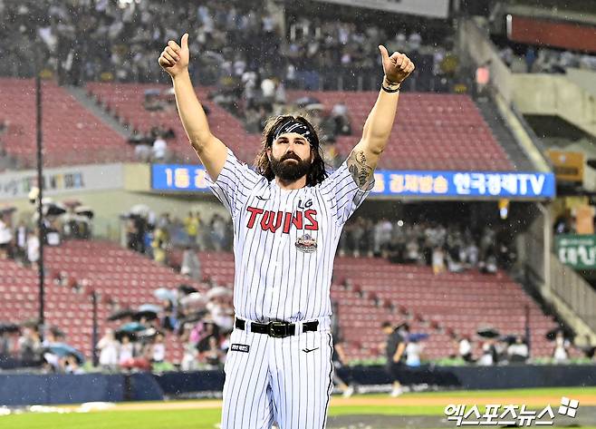 2019시즌부터 2024시즌까지 LG 트윈스에서 활약했던 외국인 투수 케이시 켈리. 사진 엑스포츠뉴스 DB