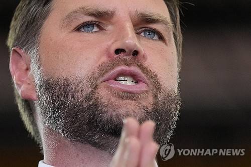 JD 밴스 미국 부통령 [로이터 연합뉴스 자료사진. 재판매 및 DB 금지]