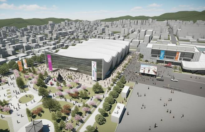 종합실내체육센터 조감도 [제천시 제공. 재판매 및 DB금지]