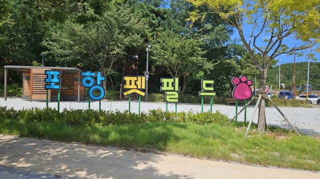 ▲ 포항펫필드 현장 사진.