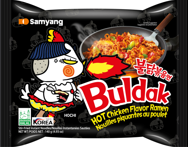 글로벌 시장에서 '불닭 열풍'을 일으킨 삼양식품의 '불닭볶음면'이 영문 표기 '라멘(Ramen)' 해외에 수출되고 있다. /삼양식품