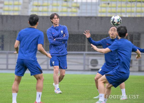 홍명보 감독. 서형권 기자