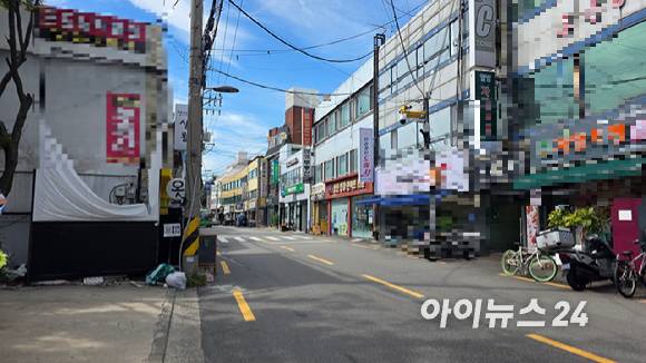 3일 서울 성동구 성수동 성수2지구 내 골목. [사진=이수현 기자]