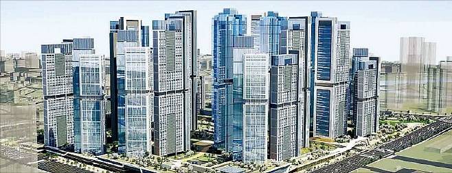 은마 아파트 재건축 조감도. 사진=서울시