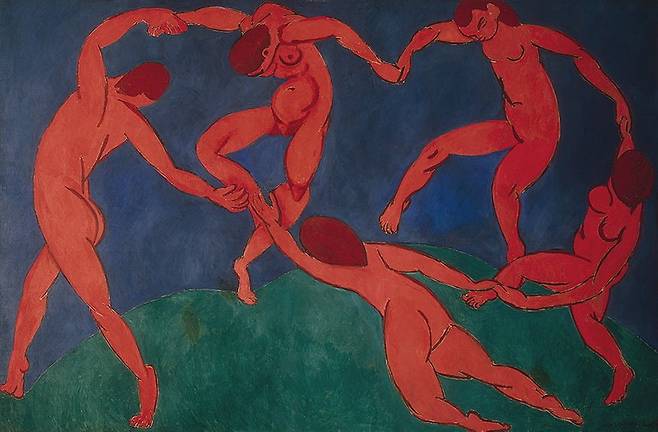 Matisse, Dance II(1910) / © 1997 by The Hermitage Museum, All rights reserved. : GJ-9673;0; Matisse Henri. Dance.