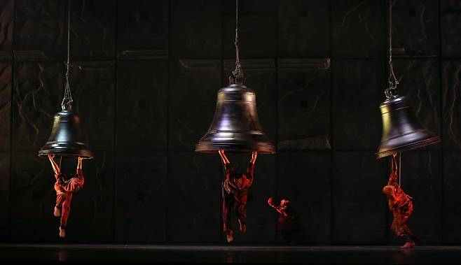 3일 오후 서울 종로구 세종문화회관 대극장에서 뮤지컬 ‘노트르담 드 파리’ 프레스콜이 열리고 있다./사진=뉴스1