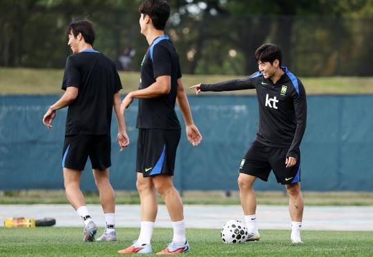 훈련하는 이강인. 사진(뉴욕=연합뉴스)