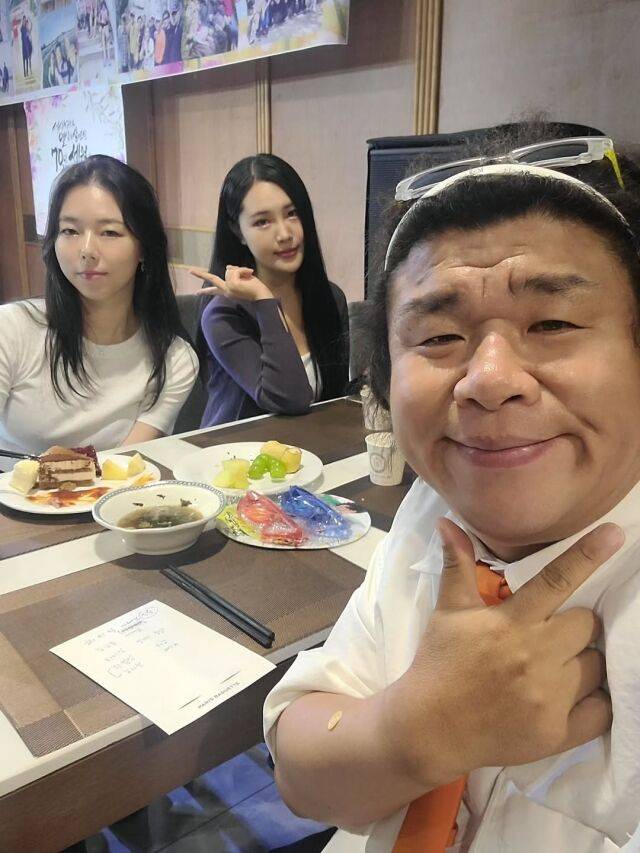 개그맨 오정태와 함께 일하는 댄서. /오정태 소셜미디어