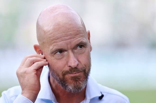 에릭 텐하흐 전 레버쿠젠 감독. 연합뉴스