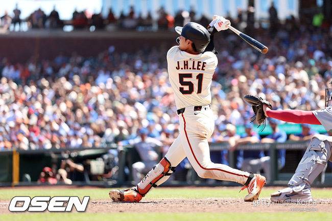 [사진] 샌프란시스코 자이언츠 이정후. ⓒGettyimages(무단전재 및 재배포 금지)