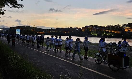 지난해 열린 '사운드 리버 페스티벌' 모습. 경남일보DB
