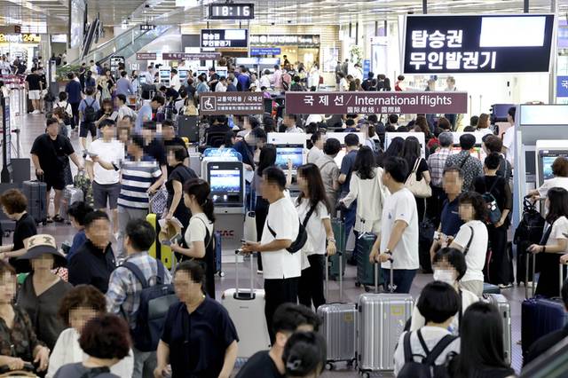 ▲ 붐비는 대구공항 모습. 경북일보DB