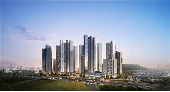 송도역 한신더휴 프레스턴 투시도