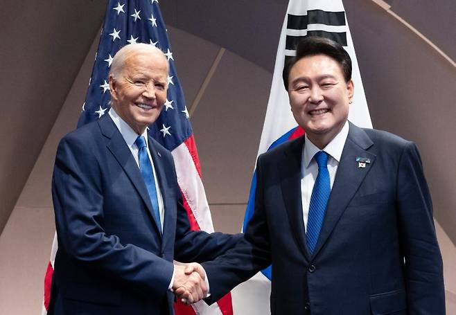 윤석열 전 대통령과 조 바이든 전 미국 대통령. /사진=뉴시스