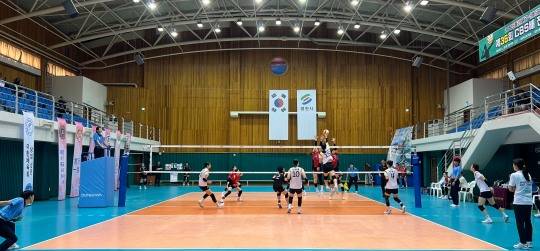 4일 전주 근영여고-중앙여고 결승전 [한국중고배구연맹 제공]