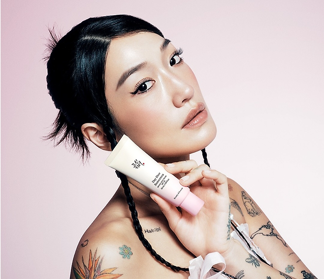 구다이글로벌이 운영하는 조선미녀의 ‘맑은쌀 선크림’은 미국 아마존 선케어 부문 1위를 기록한 바 있다. [사진 = 조선미녀 인스타그램 캡처]