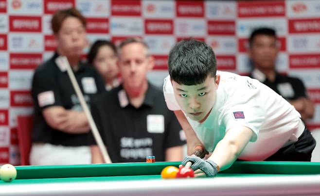 프로당구 역대 최연소 우승자 김영원. PBA