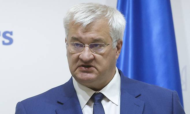 안드리 시비하 우크라이나 외무장관. EPA연합뉴스