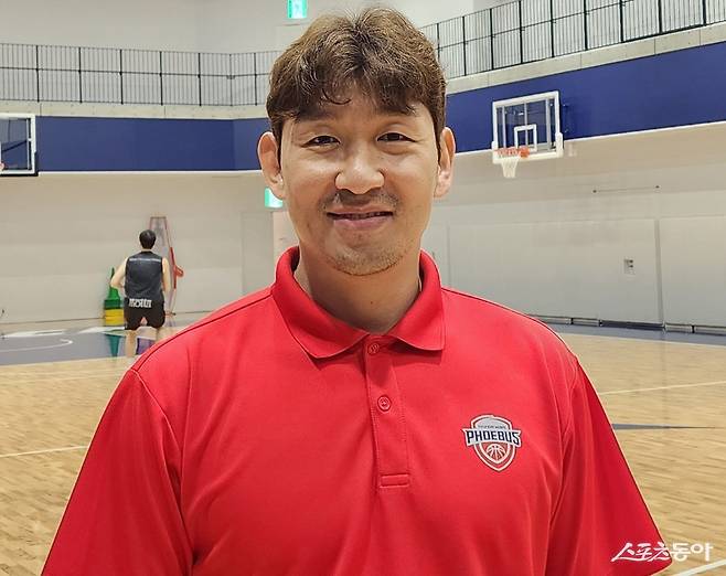 현대모비스의 전설 양동근 감독은 5월 신임 사령탑에 올라 감독으로서 프로 첫 시즌을 준비한다. 목표는 우승을 위한 기초 다지기다. 나가사키(일본)｜박정현 기자