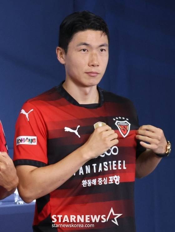 포항 스틸러스 공격수 김인성. /사진=김진경 대기자