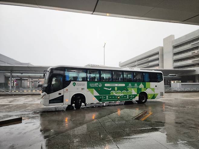 HKIA 버스 [사진/성연재 기자]