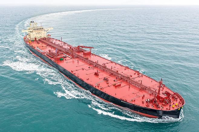 원유 운반선 [HD현대 제공. 재판매 및 DB 금지]