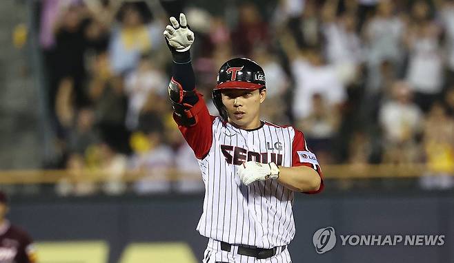 LG 문성주 [연합뉴스 자료사진]