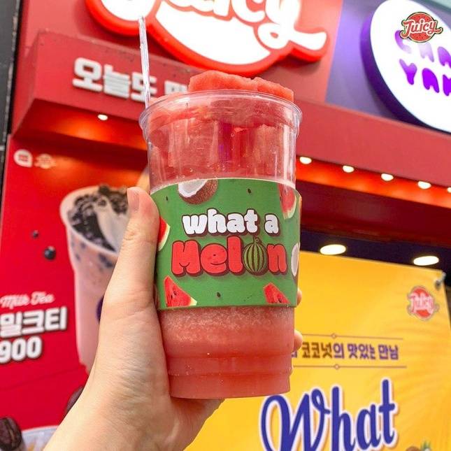 쥬씨 수박주스/사진=쥬씨