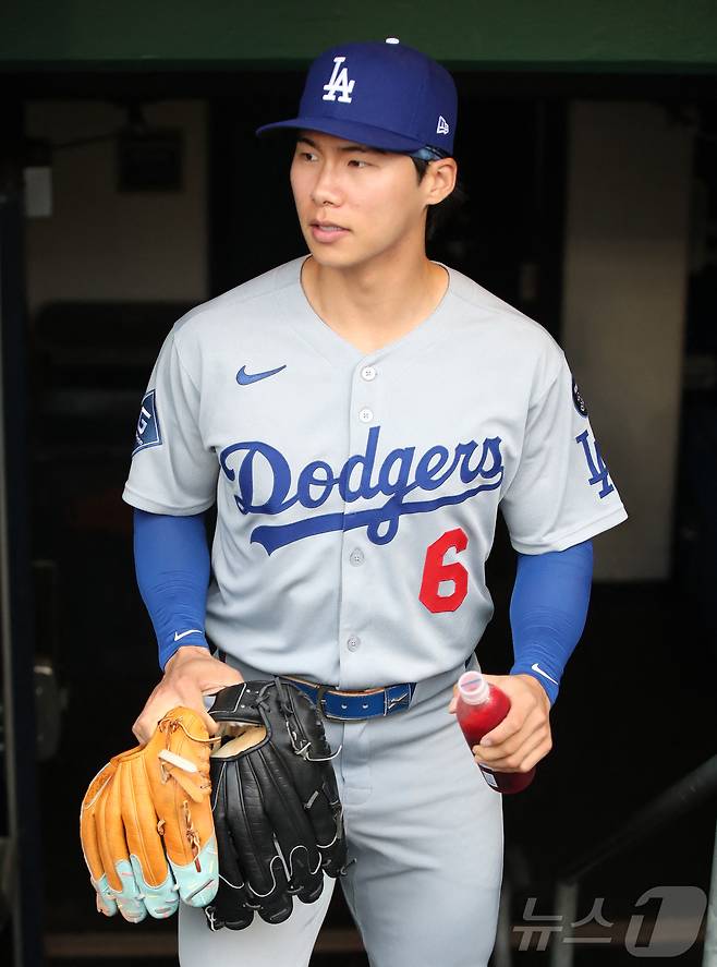 LA 다저스 김혜성. ⓒ 로이터=뉴스1
