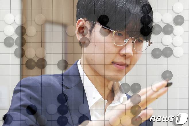 신진서 9단이 바둑 랭킹 1위 자리를 지켰다. (포토샵 레이어 합성) ⓒ News1 민경석 기자