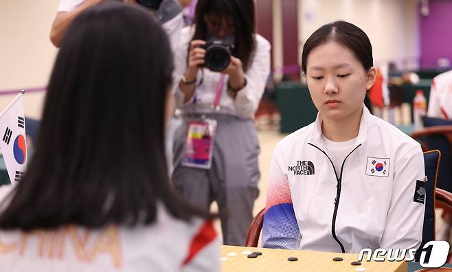 여자 기사 랭킹 1위 김은지 9단. ⓒ News1 신웅수 기자