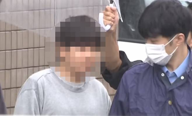 일본에서 10대 여성을 성폭행한 혐의로 체포된 30대 한국인 남성./유튜브 ‘ANNnewsCH’