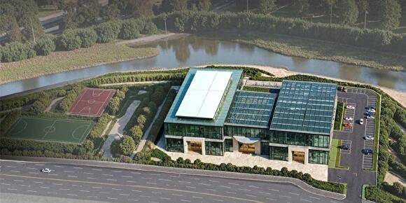 충북교육청 학교복합시설 확대 시행 사업 제천제일고 복합시설조감도. [사진=충북도교육청]