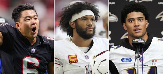 구영회, 카일러 머리, 카일 해밀턴(왼쪽부터). [로이터·AP=연합뉴스]