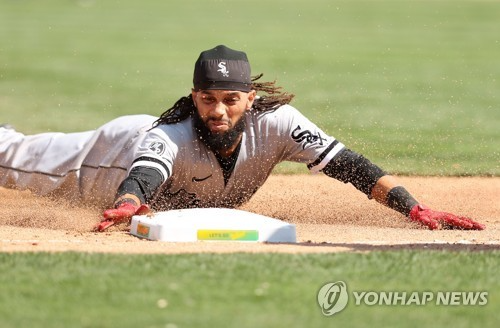 시카고 화이트삭스 시절 빌리 해밀턴. 사진[게티이미지/AFP=연합뉴스]