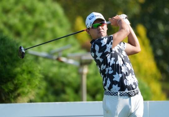 케빈 전의 티샷. 사진[연합뉴스]