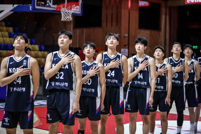 한국 농구 U-16 남자 대표팀./FIBA
