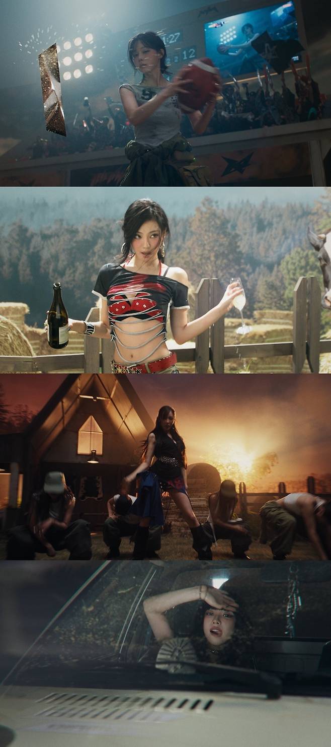 에스파 ‘Rich Man’ 뮤직비디오 캡처