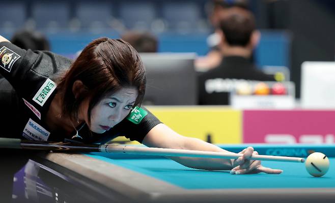 개막전 이후 시즌 2번째 우승에 도전하는 김가영. PBA